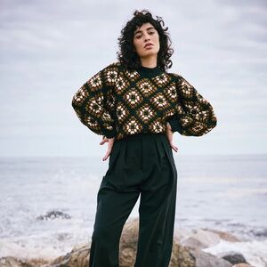 Misha and Puff Crochet Sweater